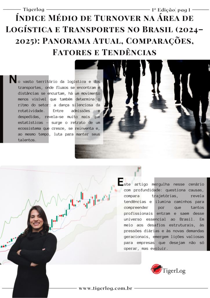 Índice Médio de Turnover na Área de Logística e Transportes no Brasil (2024–2025): Panorama Atual, Comparações, Fatores e Tendências